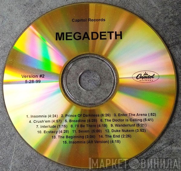 Megadeth  - Risk