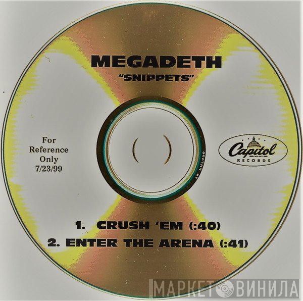 Megadeth  - Snippets