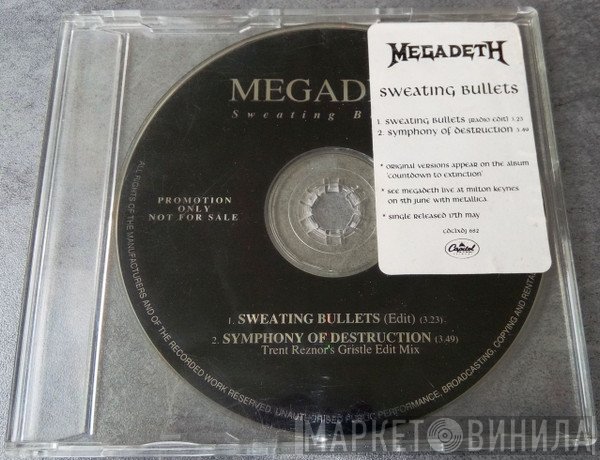 Megadeth  - Sweating Bullets