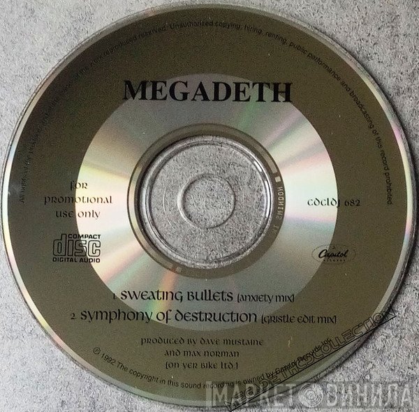 Megadeth  - Sweating Bullets