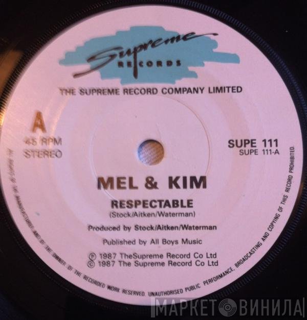 Mel & Kim  - Respectable