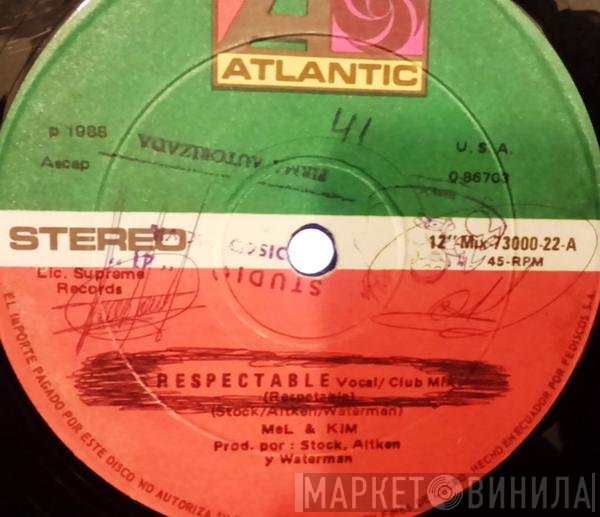Mel & Kim  - Respectable