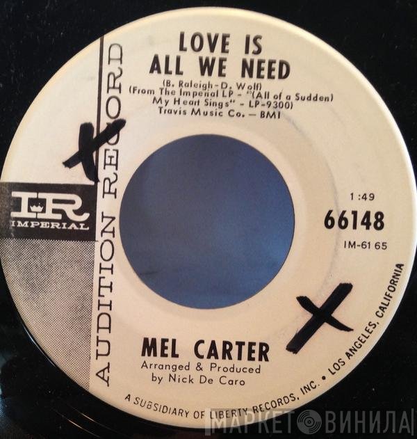 Mel Carter - I Wish I Didn't Love You So