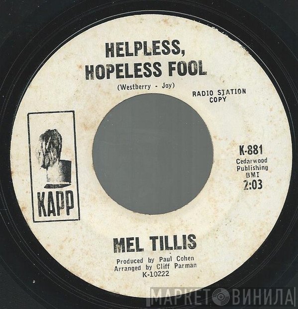 Mel Tillis - Helpless, Hopeless Fool