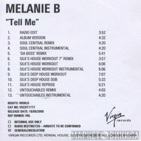Melanie B  - Tell Me