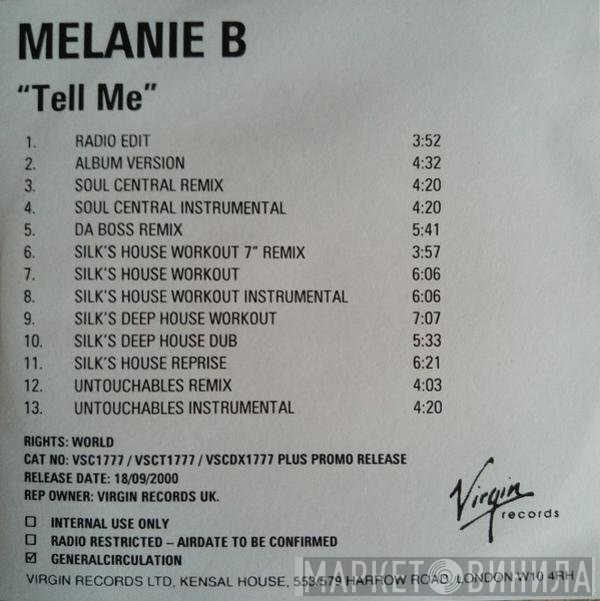 Melanie B  - Tell Me