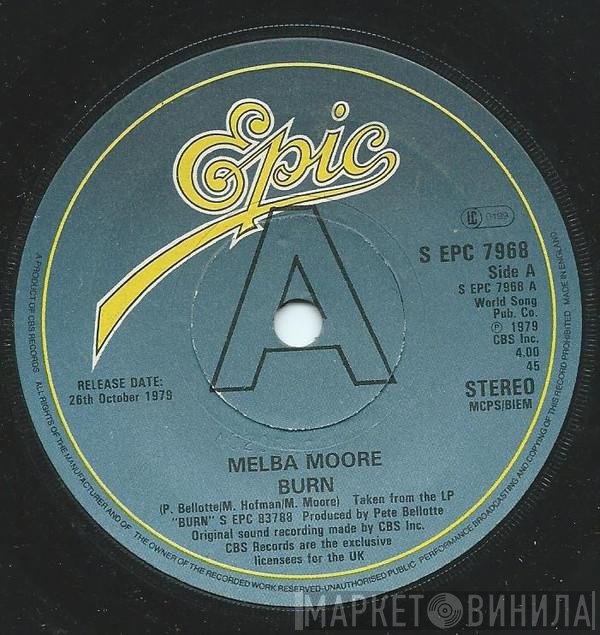 Melba Moore  - Burn