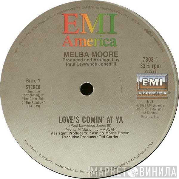 Melba Moore - Love's Comin' At Ya