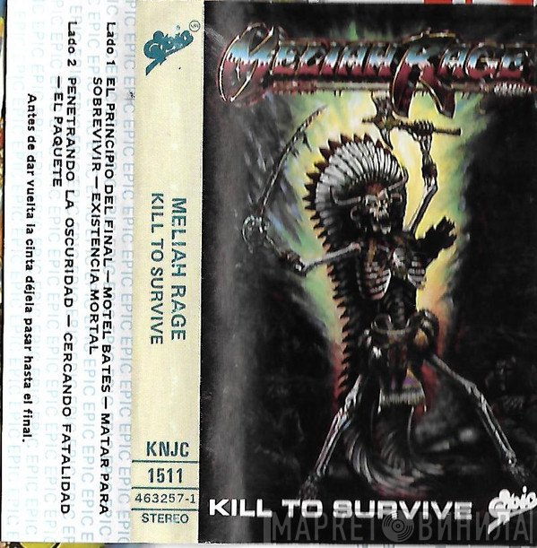 Meliah Rage  - Kill To Survive