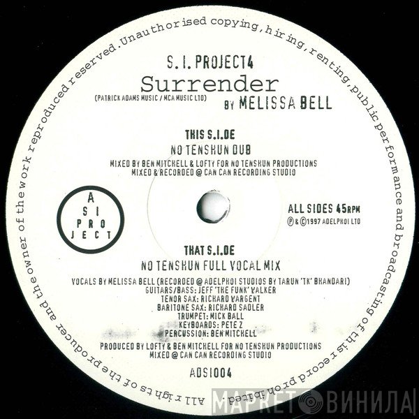 Melissa Bell - Surrender
