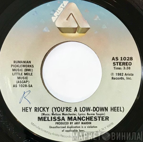Melissa Manchester  - Hey Ricky