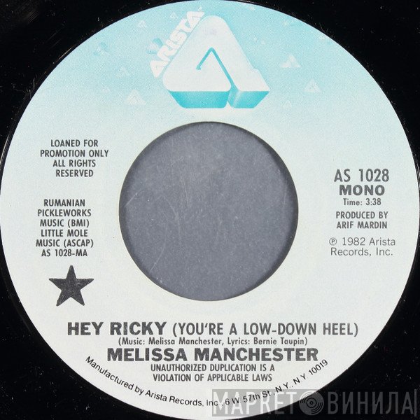 Melissa Manchester  - Hey Ricky