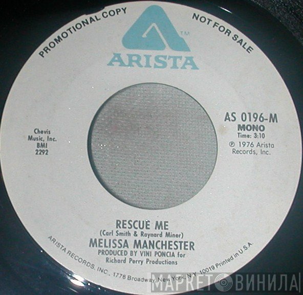 Melissa Manchester  - Rescue Me