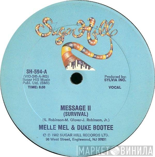 Melle Mel & Duke Bootee  - Message II (Survival)
