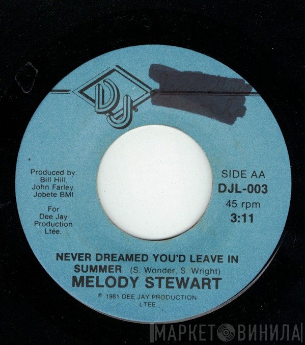 Melody Stewart - Never Dreamed You'd Leave Me In Summer