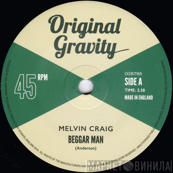Melvin Craig - Beggar Man