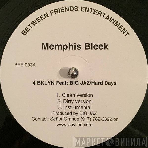 Memphis Bleek - 4 BKLYN / Hard Days