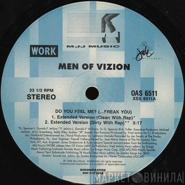 Men Of Vizion - Do You Feel Me? (...Freak You)