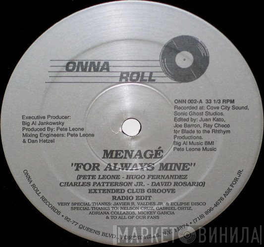 Menagé - For Always Mine