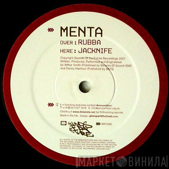 Menta - Jacknife / Rubba