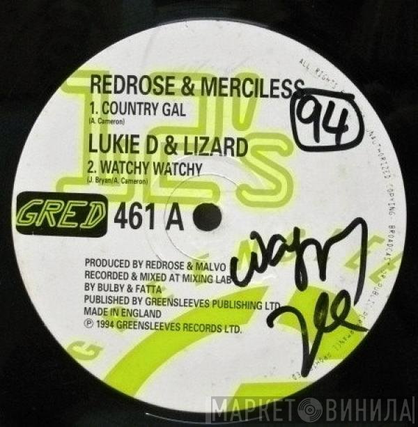 Merciless, Anthony Red Rose, Lukie D, Daddy Lizard - Country Girl / Watchy Watchy