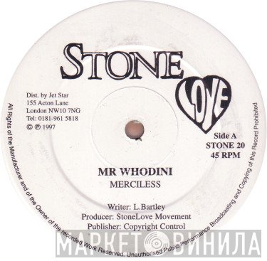Merciless, Captain Barkey, Angel Doolas, Bobby Crystal - Mr Whodini / Girl Them Passing / Girlie
