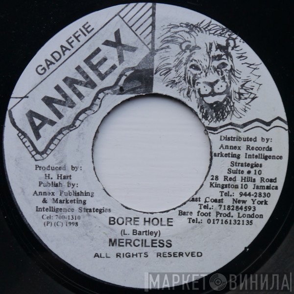 Merciless - Bore Hole