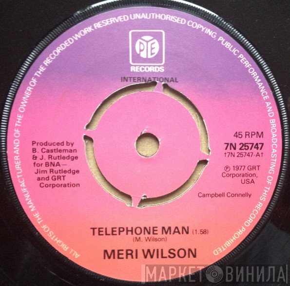 Meri Wilson - Telephone Man
