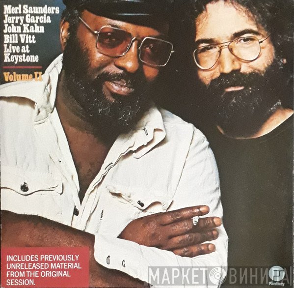 Merl Saunders, Jerry Garcia, John Kahn, Bill Vitt  - Live At Keystone, Vol. II