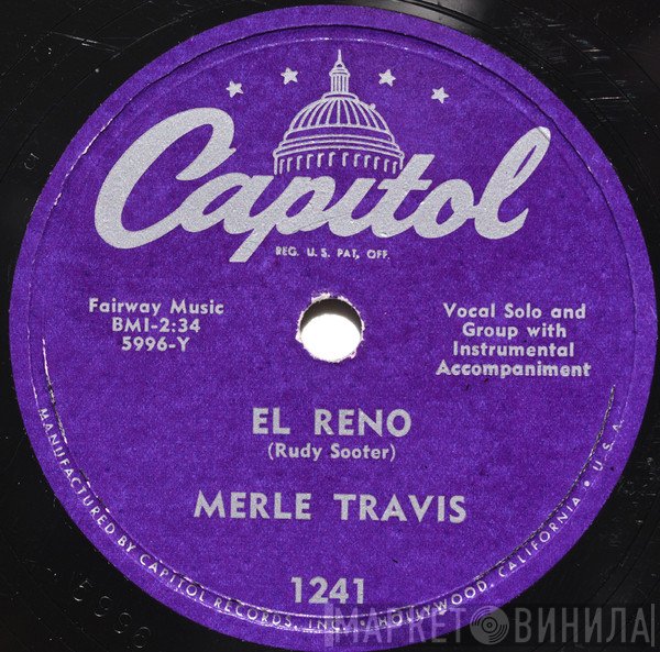 Merle Travis  - El Reno / Trouble, Trouble