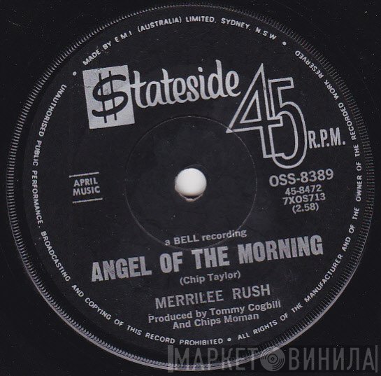 Merrilee Rush - Angel Of The Morning