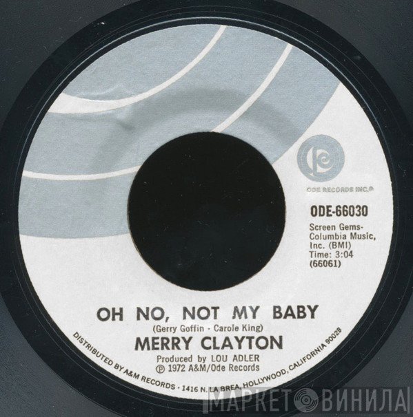 Merry Clayton - Oh No, Not My Baby / Suspicious Minds