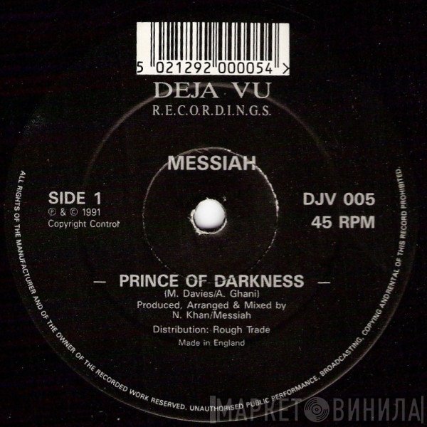 Messiah - Prince Of Darkness / I Am Evil