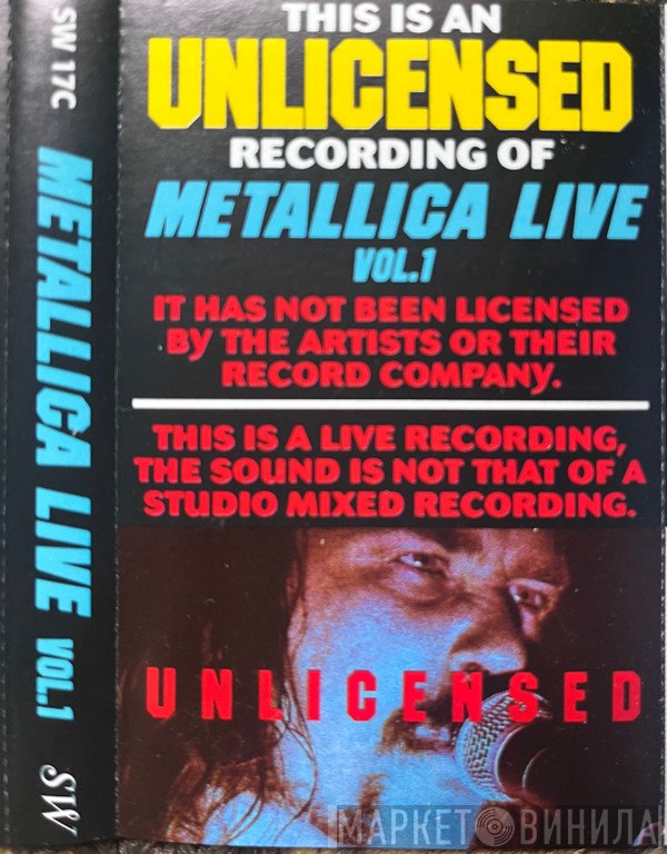 Metallica  - Live - Vol. 1