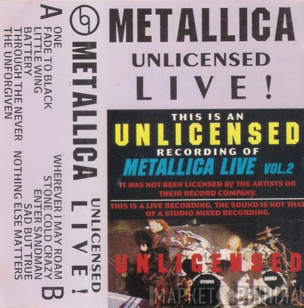 Metallica  - Live - Vol. 2