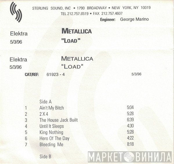 Metallica  - Load