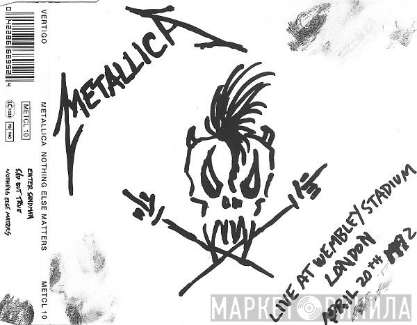 Metallica - Nothing Else Matters (Live At Wembley Stadium London April 20th 1992)