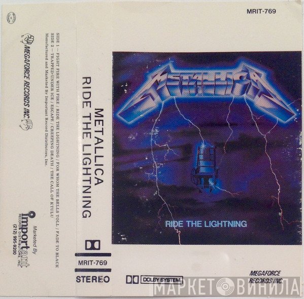 Metallica  - Ride The Lightning