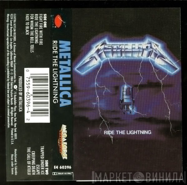 Metallica  - Ride The Lightning