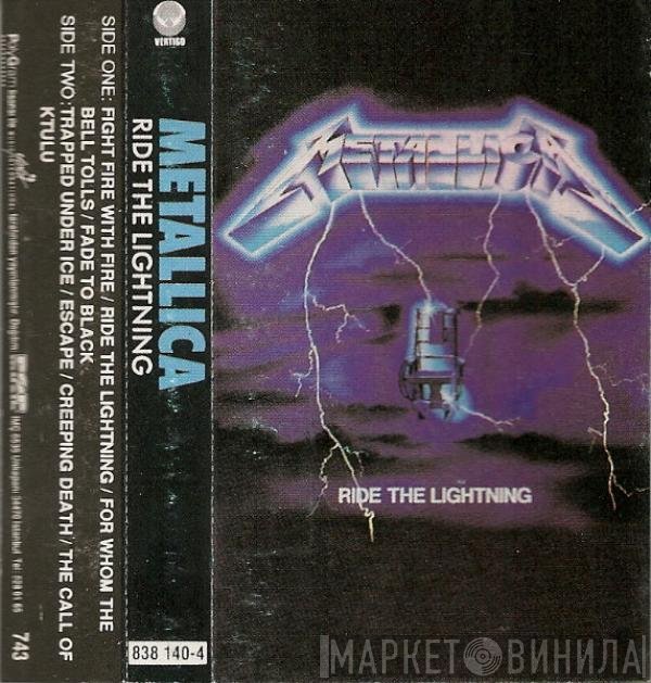 Metallica  - Ride The Lightning
