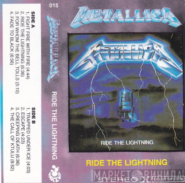 Metallica  - Ride The Lightning