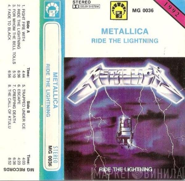 Metallica  - Ride The Lightning