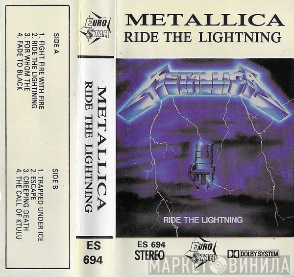 Metallica  - Ride The Lightning