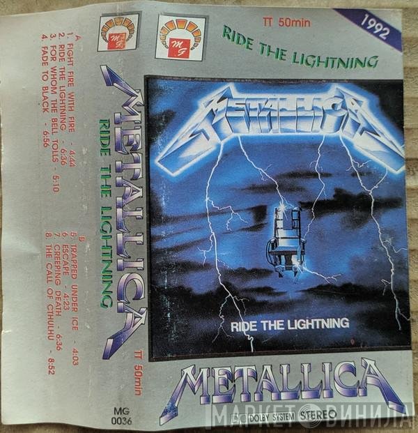 Metallica  - Ride The Lightning