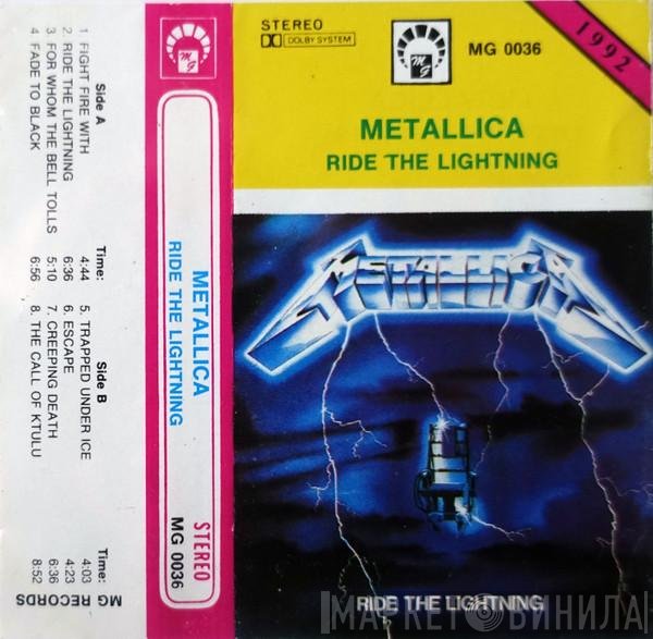 Metallica  - Ride The Lightning