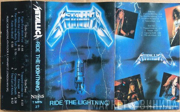 Metallica  - Ride The Lightning