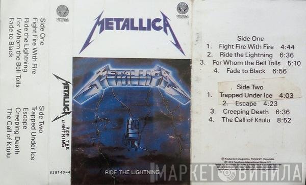 Metallica  - Ride The Lightning
