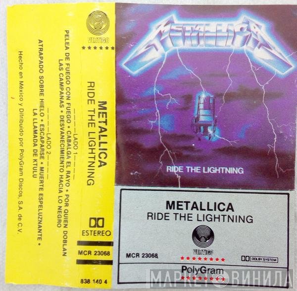 Metallica  - Ride The Lightning