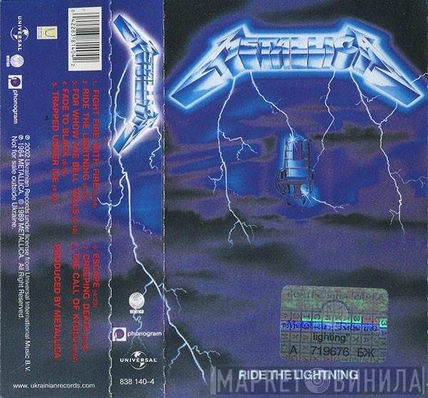 Metallica  - Ride The Lightning