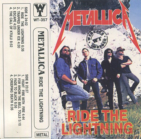 Metallica  - Ride The Lightning